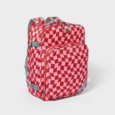 Kids' 22L Travel Backpack Pink Checkered - Cat & Jack: Check Style,