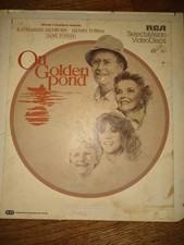On Golden Pond CED RCA Selectavision Capacitance Electronic Disc Henry Fonda