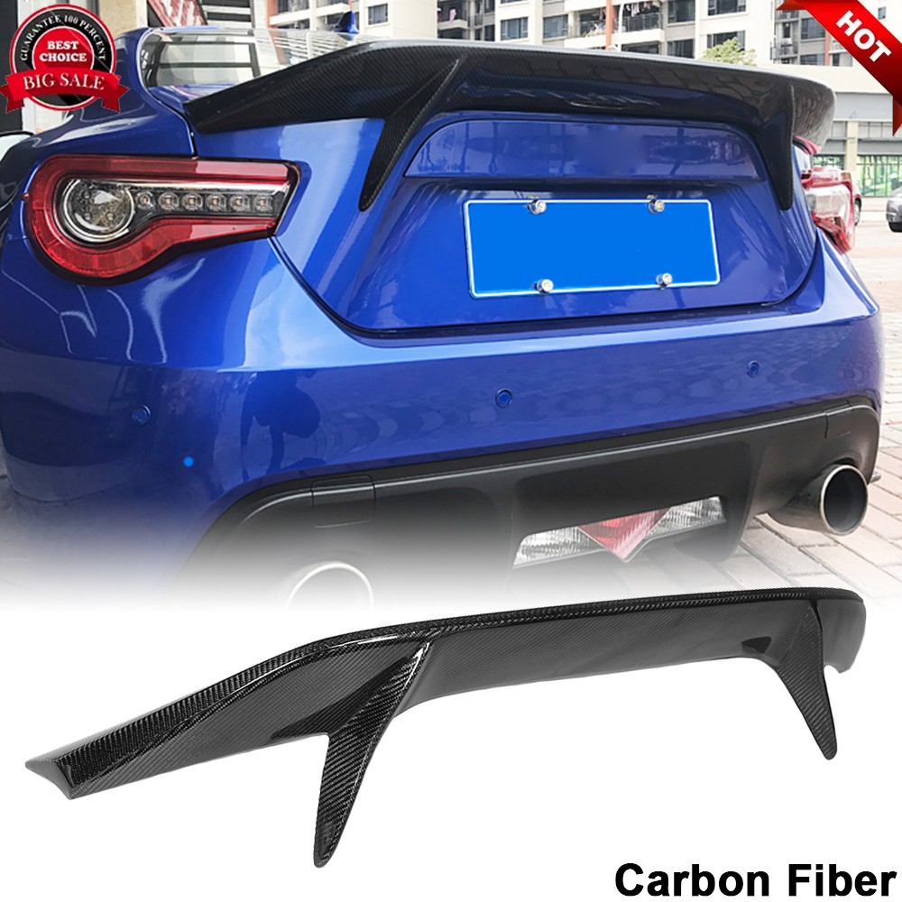 Carbon Fiber Rear Trunk Spoiler Wing For Subaru BRZ Toyota FT86 GT86 Scion FR-S