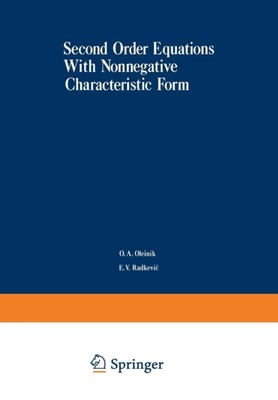Oleinik - Second-Order Equations with Nonnegative Characteristic Form  - X555z