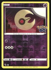 Lunatone 034/078 Pokemon GO Reverse Holo U NM Pokémon — English