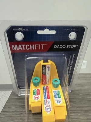  Microjig DS-333 Matchfit Dado Stop for Matchfit Dovetail Clamps