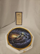 Star Trek Starships Collector Mini Plate Klingon Battlecruiser Hamilton 1997 BXN