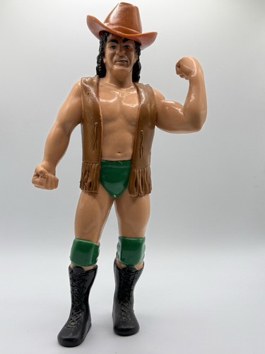 WWF wwe Titan Sports Wrestling Superstars Cowboy B...