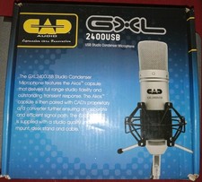 CAD Audio GXL 2400 USB profesional studio condenser microphone set SKU 3322