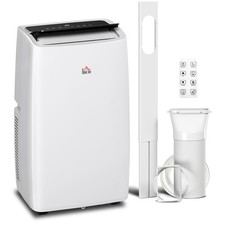 HOMCOM 14,000 BTU Portable Air Conditioner Unit with Remote, 24H Timer