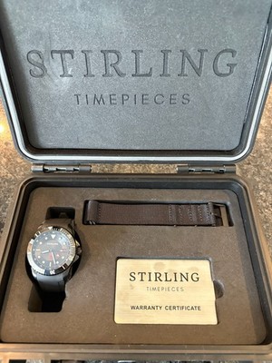 STIRLING Timepieces  - Special Response Team (SRT) - Like Jarvis + box and bands