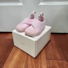 NEW Nike Swoosh 1 TD Infant Slip On Flyknit Pearl Pink Shoes FB3244-601