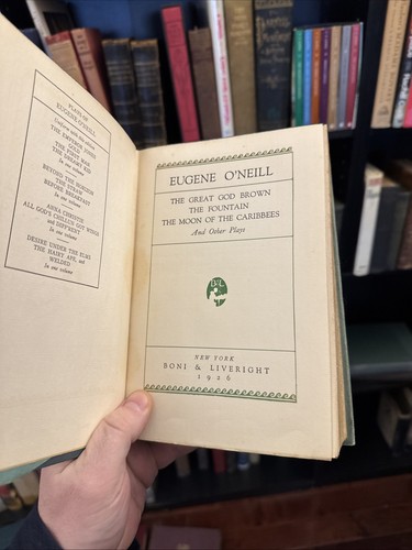 Eugene O'Neill THE GREAT GOD BROWN, THE FOUNTAIN, THE MOON OF THE CARIBBEES And - Picture 6 of 7