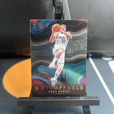 Luka Doncic 2021-22 Select #1 Unstoppable Silver Prizm Mavericks SSP Lakers 