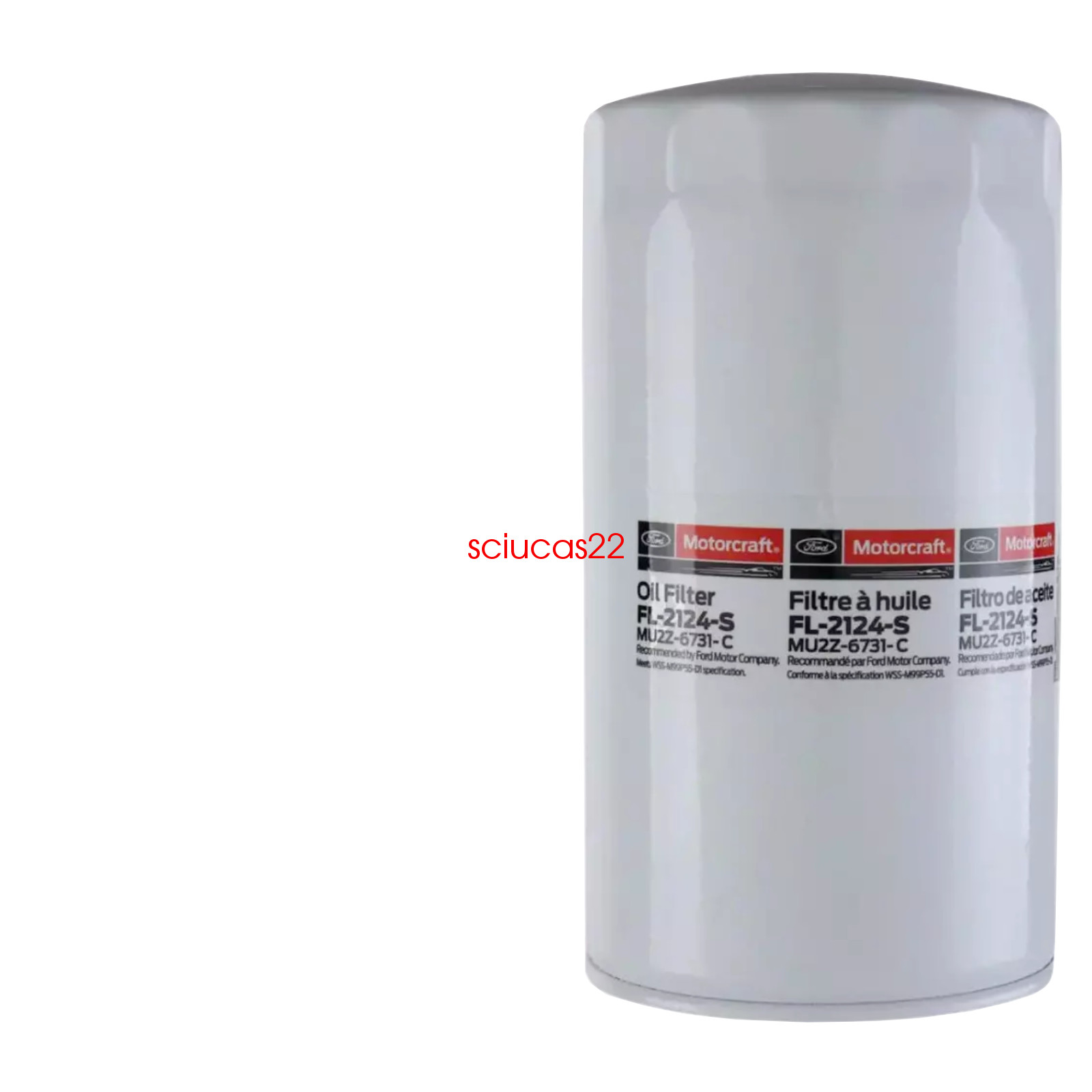 Pack of 6 OEM Genuine FL-2051S/2124S Oil Filter Ford Powerstroke Diesel 6.7L