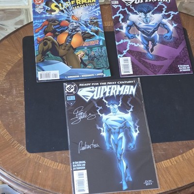 SUPERMAN #123 5084/8500 READY FOR THE NEXT CENTURY SIGNED JURGENS / RUBINSTEIN