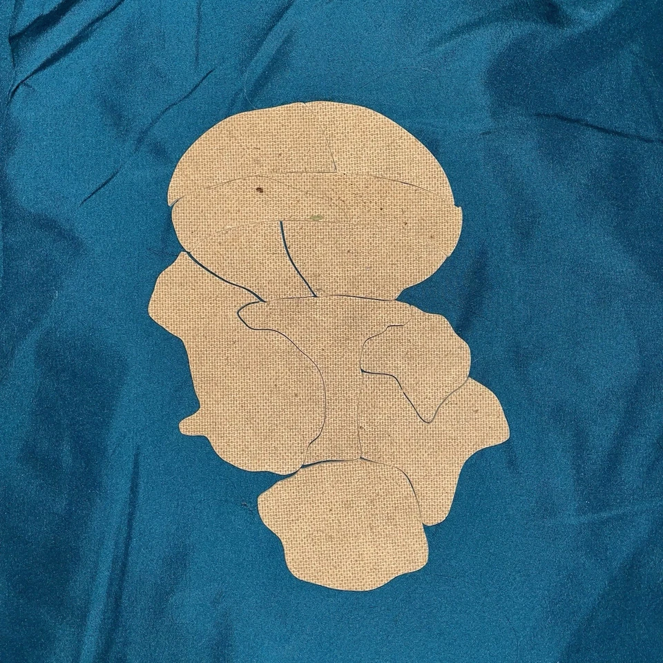 Rompecabezas bandeja de madera vintage Playskool 1979 Sesame Street Grover 10 piezas - usado Foto 4 de 4