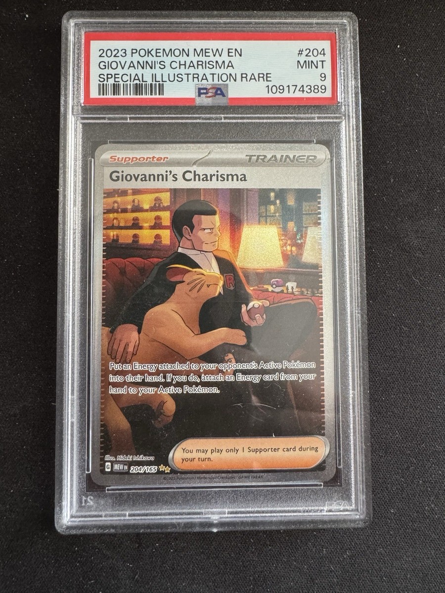 giovanni's charisma pokemon card Giovanni's Charisma Pokémon Card SR 197/165 Pokemon 151 SV2a Japanese –  Hikaru main image 0