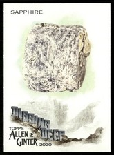 2020 Topps Allen & Ginter #DD-11 Sapphire Digging Deep