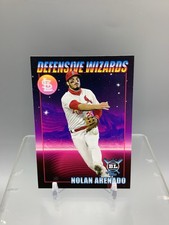2021 Topps Big League Baseball Defensive Wizards Nolan Arenado Insert Card