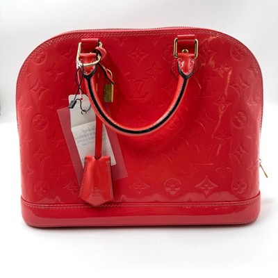 Pre-Owned Louis Vuitton Monogram Vernis Alma Shoulder Bag 