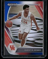 2021 Panini Prizm Draft Picks #46 Quentin Grimes Red White Blue