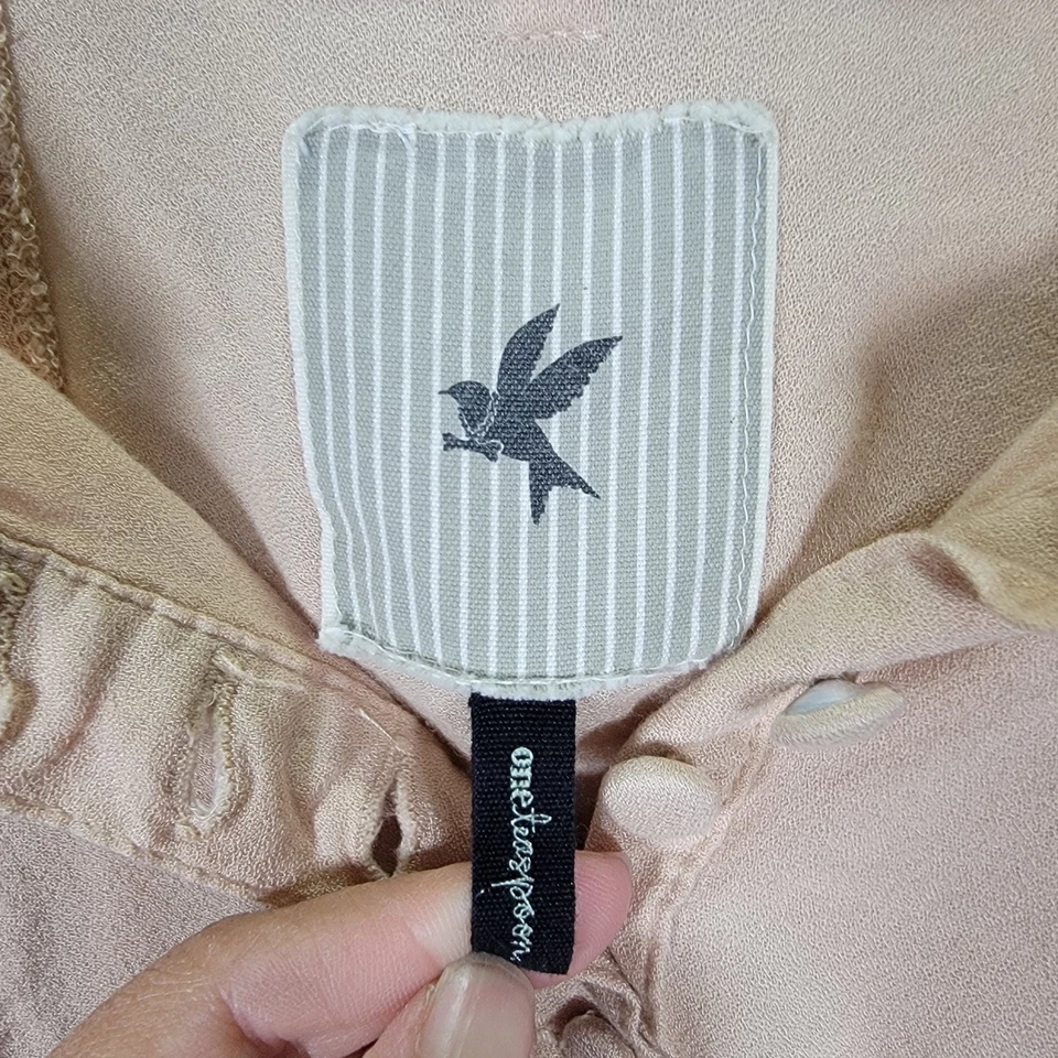 One Teaspoon Embroidered Harem Pants Boho Button Fly Extra Extra Small XXS - Image 3 of 4