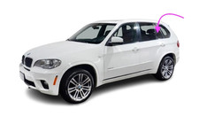 Fits: 2007-2013 BMW X5 4D Utility Driver Side Left Rear Vent Window Glass CLEAR