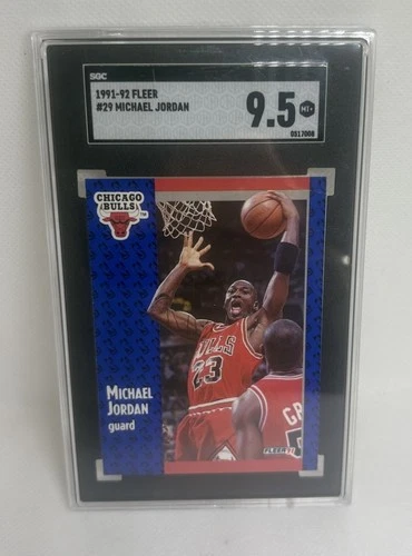 1991-92 Fleer - Michael Jordan #29 SGC 9.5 MT+