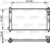 Valeo 735200 KüHler, MotorküHlung For CitroËN Mitsubishi Peugeot