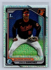 2024 Bowman Chrome Emilio Sanchez Mega Box Mojo Refractor #BCP-241