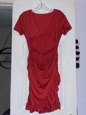 SHEIN Red Dress Party Cocktail Night on the Town Size M NEW