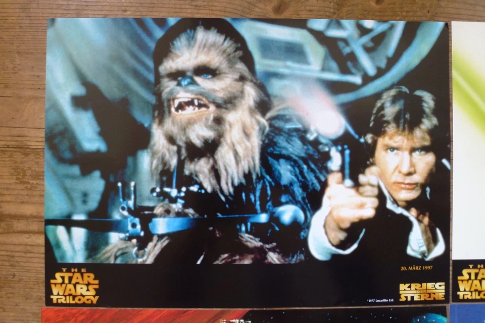 4 Star Wars Aushangfotos, 1997 Größe 42 cm x 30 cm - Bild 2 von 4