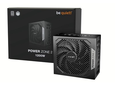 be quiet! Power Zone 2 1200W ATX12V 3.1 Power Supply | 80 Plus Platinum and