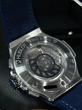 Hublot 341.SX.7170.LR.1204 BIG BANG STEEL BLUE DIAMONDS 41 MM 6