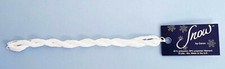 Sparkling White SNOW 00 Stitching Fiber 10 Yd Skein Needlepoint Thread by Caron