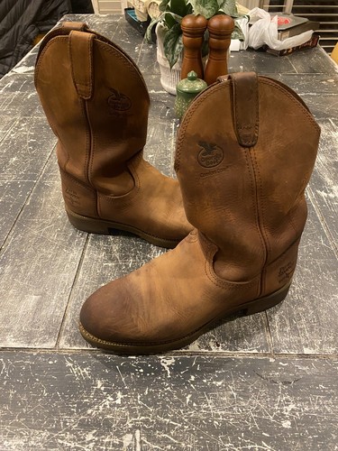 georgia pull on work boots