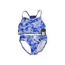 Art Class Girls 2 Piece Bathing Suit Size XXL 18 Blue