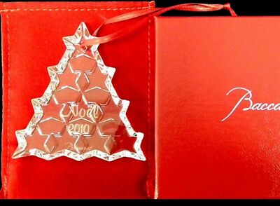 Baccarat クリスマスツリー オーナメント Noël 2010 2010 Noel Christmas Tree Baccarat Crystal Christmas Ornament