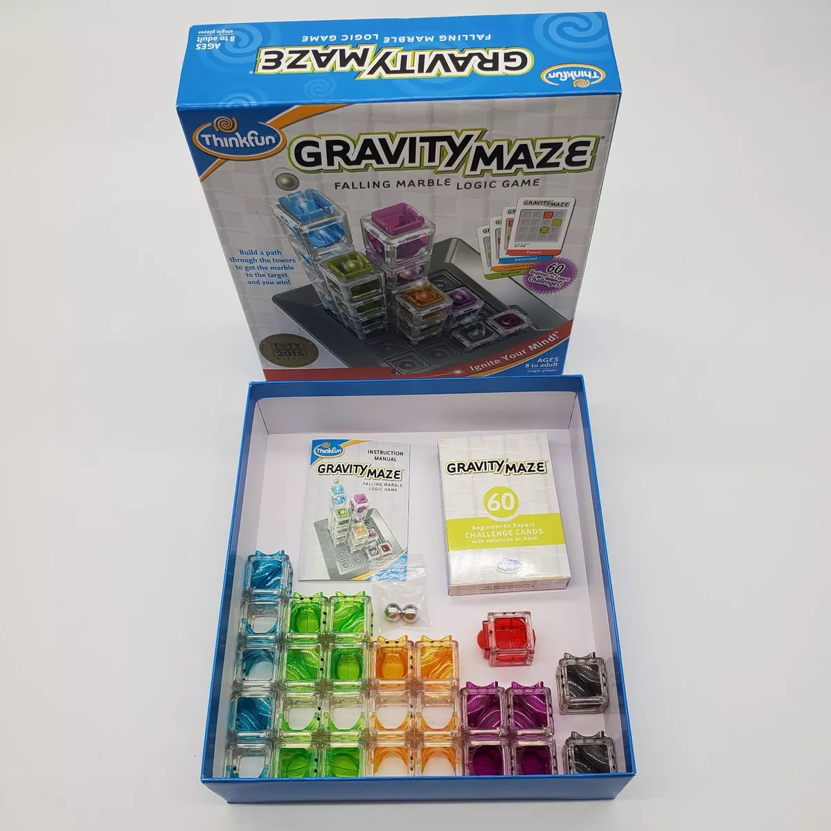 Thinkfun Gravity Maze Marble Run Brain Logic Problem Solving Game
