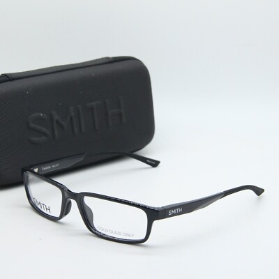 NEW SMITH OPTICS TRAVERSE 807 BLACK AUTHENTIC EYEGLASSES W/CASE 54-18