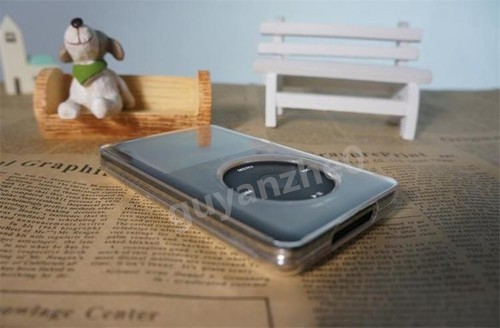 Clear Crystal Plastic Cover Case For Apple iPod Video 30GB Classic 80 120 160GB - Picture 5 of 6