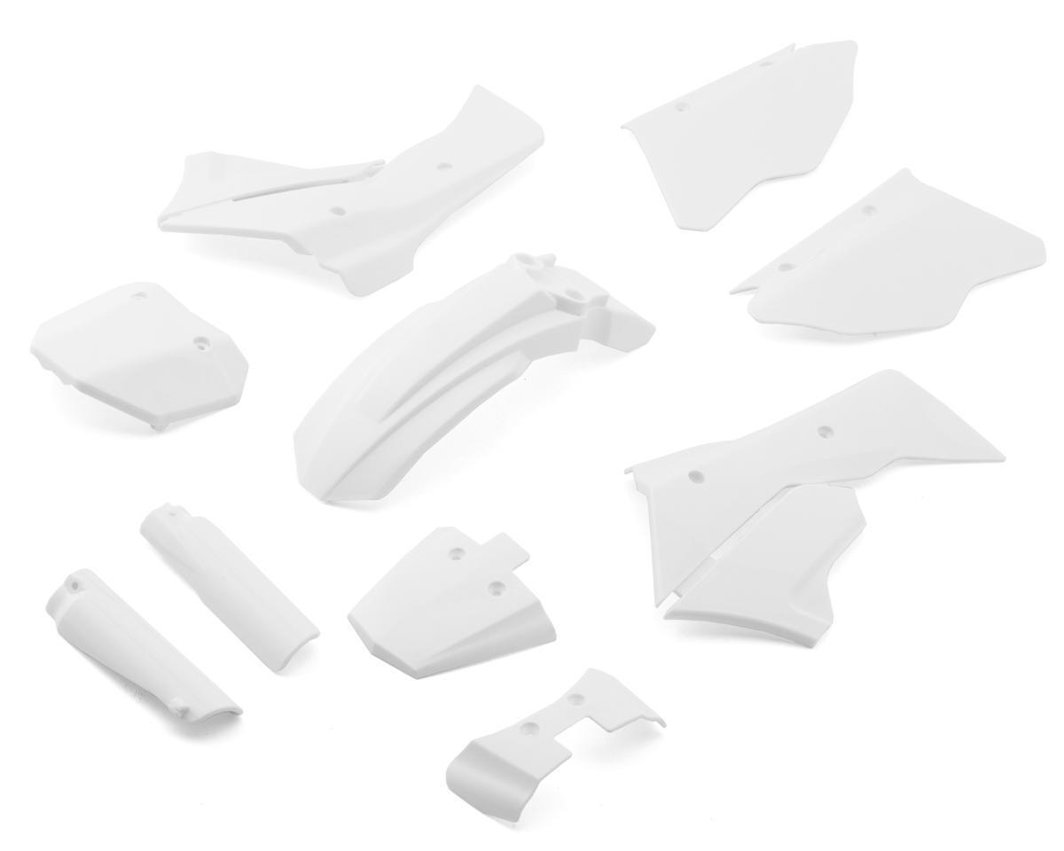 Losi Promoto-MX White Plastics w/Losi Graphics Losi Promoto-MX White Plastics w/Losi Graphics