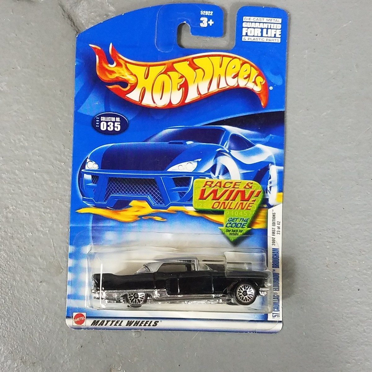 Hot Wheels '57 Cadillac Eldorado Brougham 2002 First Edition New
