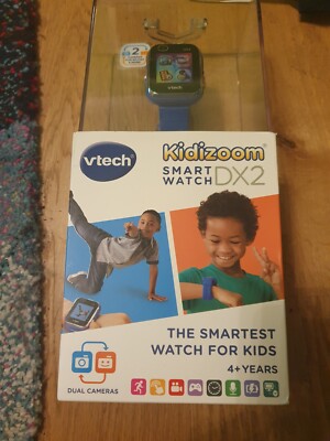 VTech Kidizoom DX2 Dual Kamera Smartwatch Spielzeug blau - brandneu, ungeöffnet