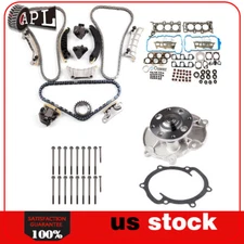 For Suzuki XL-7 3.6L Head Gasket Bolts Set Timing Chain Kit w/Water Pump