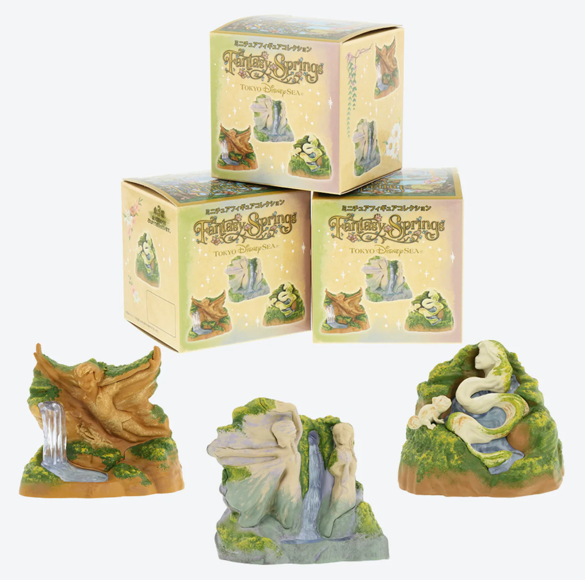 東京ディズニーシー ファンタジースプリングス ミニチュアフィギュア Tokyo Disney Sea Fantasy Springs Theme Collection x Mystery