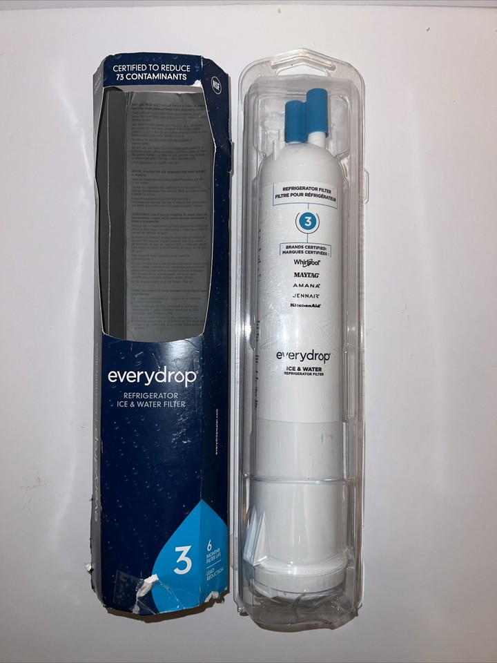 Everydrop Whirlpool PUR Ice And Water Refrigerator Filter 3 EDR3RXD1
