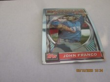 JOHN FRANCO METS 1993 TOPPS FINEST BASE CARD #191