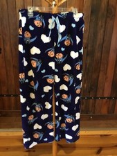 Eeyore Winnie the Pooh Disney Women  s Fleece Lounge Sleep Pajama Pants Small