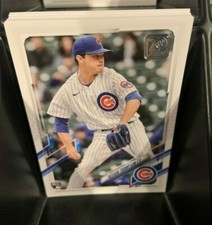 2021 Topps Update US101 Keegan Thompson 10 Count Rookie Card Lot Chicago Cubs