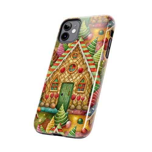 Gingerbread House Tough Phone Cases for iPhone 7-16 and Samsung S21-S24 - Picture 72 of 108