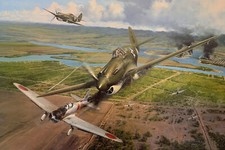 America Strikes Back by Robert Taylor signed by Tex Hill Pearl Harbor Veterans