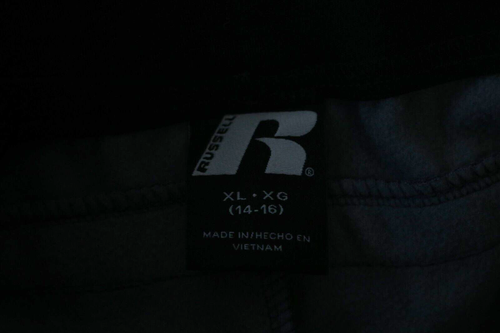 Boys 2 Piece Russell Orange Tee GrayTech Fleece Jogger Pant Outfit Set Sz XL NEW - Picture 4 of 4